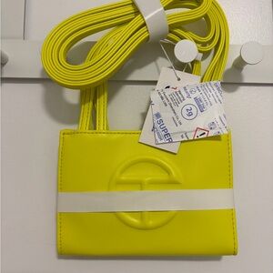 Telfar Highlighter Yellow Small Bag